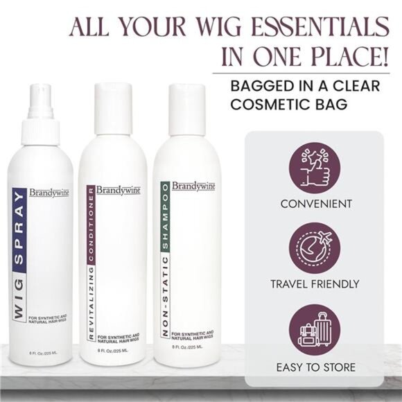 Synthetic Wig Maintenance Kit (Kit)
